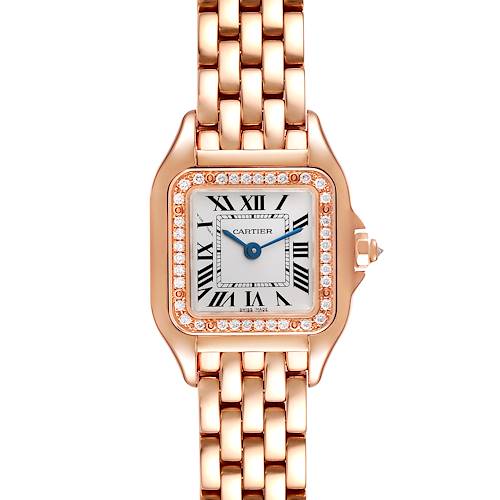Photo of NOT FOR SALE Cartier Panthere Small Rose Gold Diamond Ladies Watch WJPN0008 Box Papers PARTIAL PAYMENT