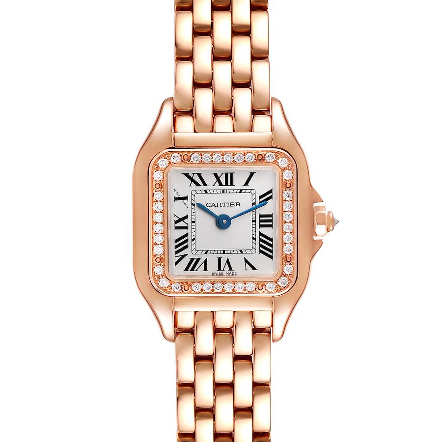 NOT FOR SALE Cartier Panthere Small Rose Gold Diamond Ladies Watch WJPN0008 Box Papers PARTIAL PAYMENT SwissWatchExpo