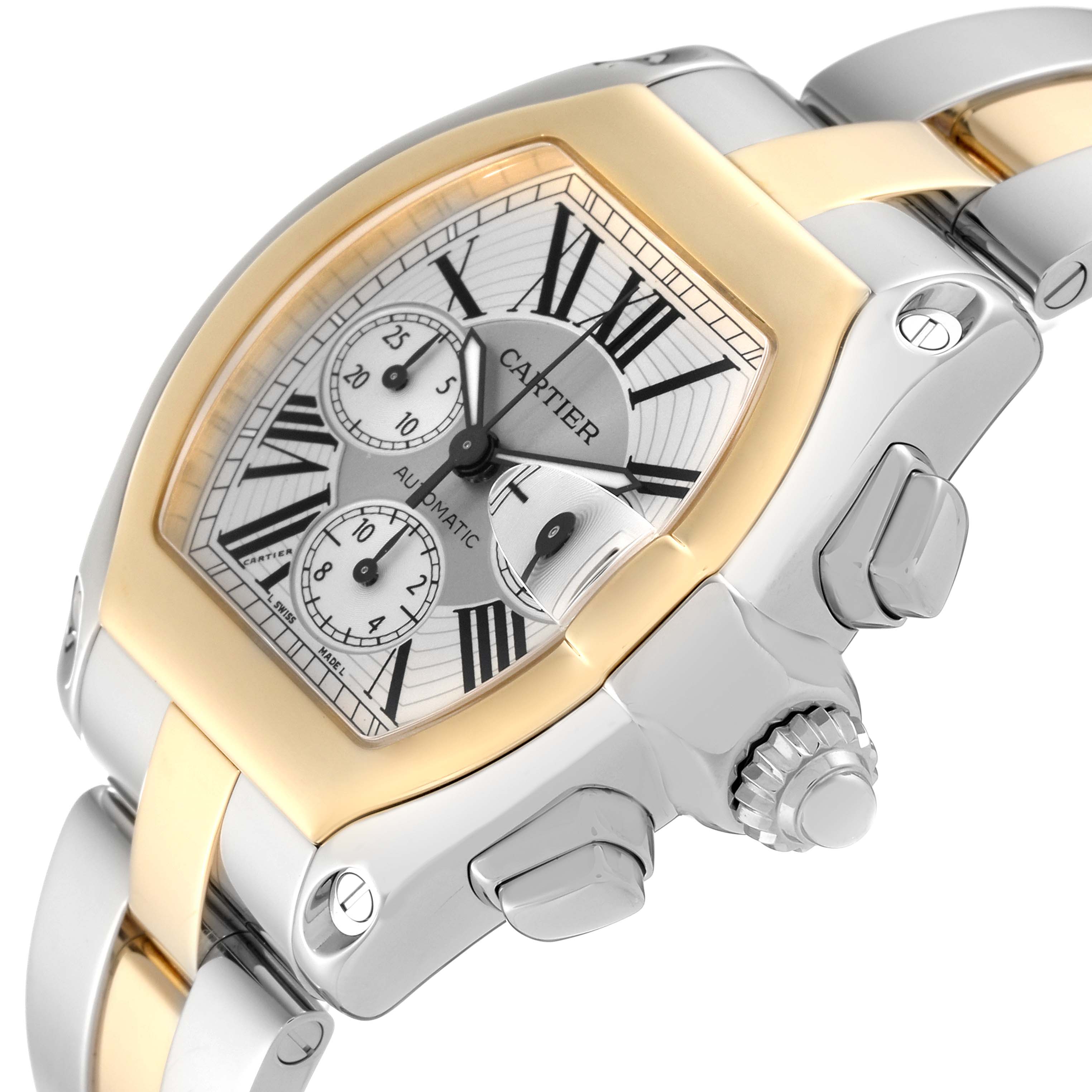 Cartier Roadster Steel and Gold (two tone) W62027Z1 | Stock