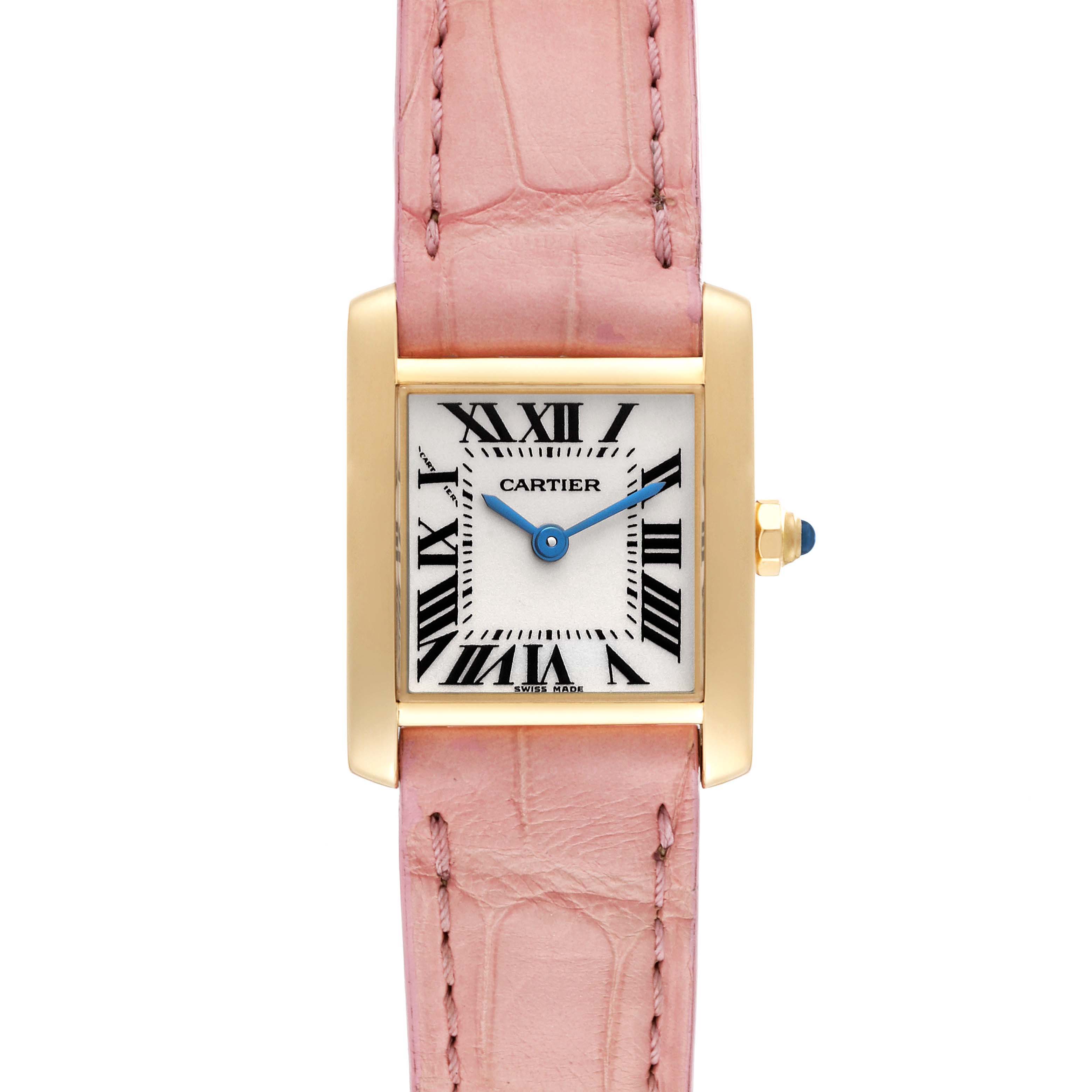 Cartier hotsell tank pink