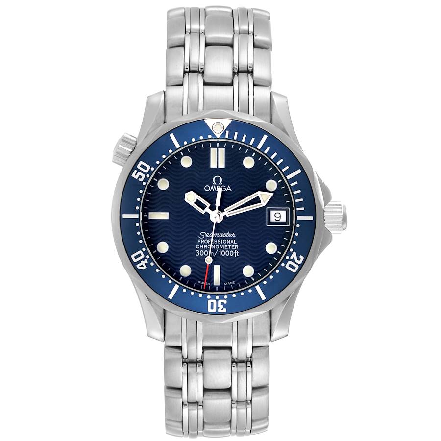 Omega Seamaster Diver 300m Midsize 36mm Steel Automatic Mens Watch 2551.80.00 SwissWatchExpo