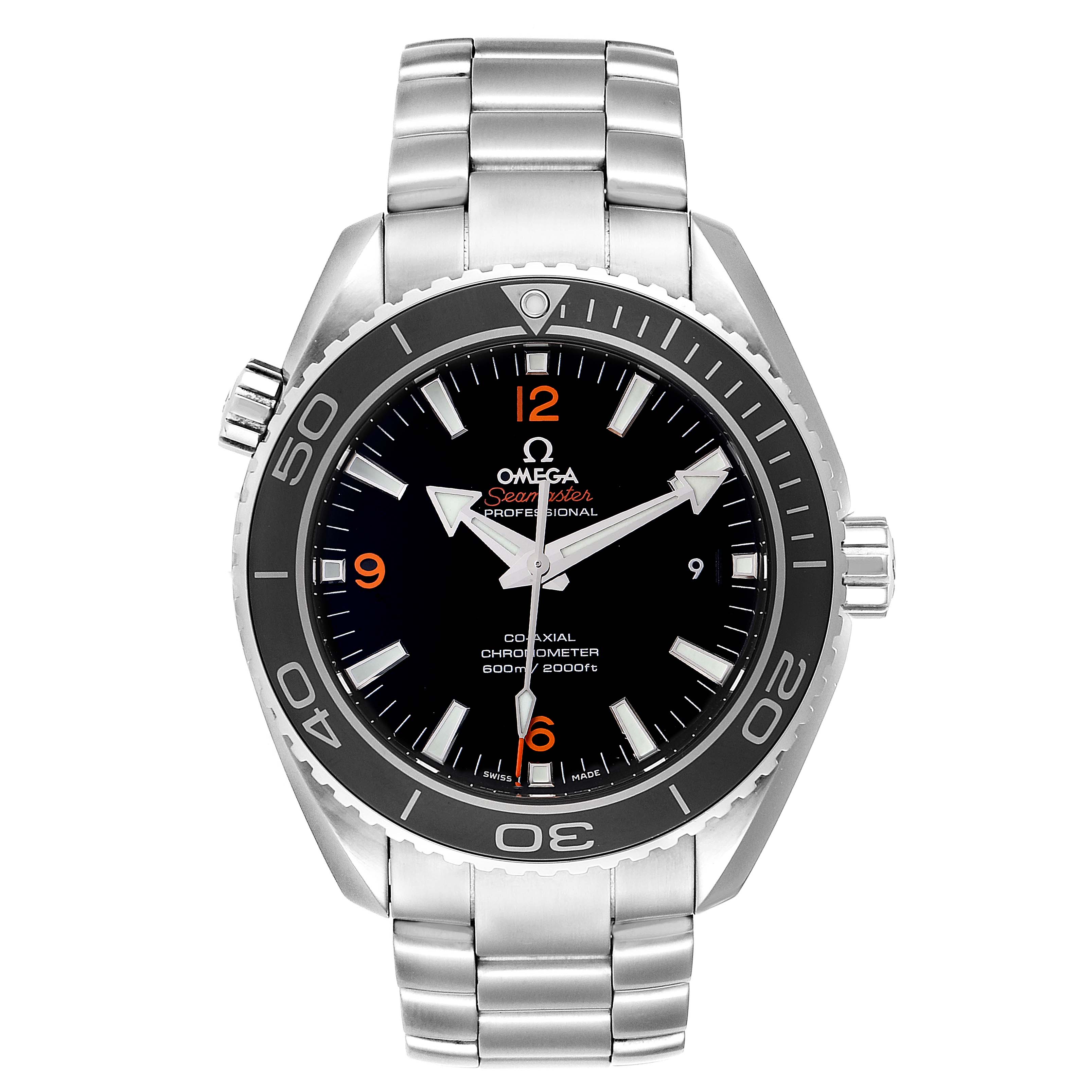 Omega Seamaster Planet Ocean 600M Watch 232.30.46.21.01.003 Box Card ...