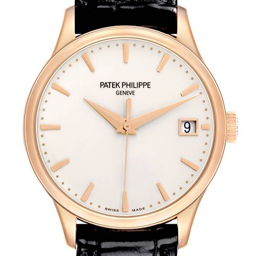Photo of Patek Philippe Calatrava Hunter Rose Gold Mens Watch 5227 5227R Box Papers
