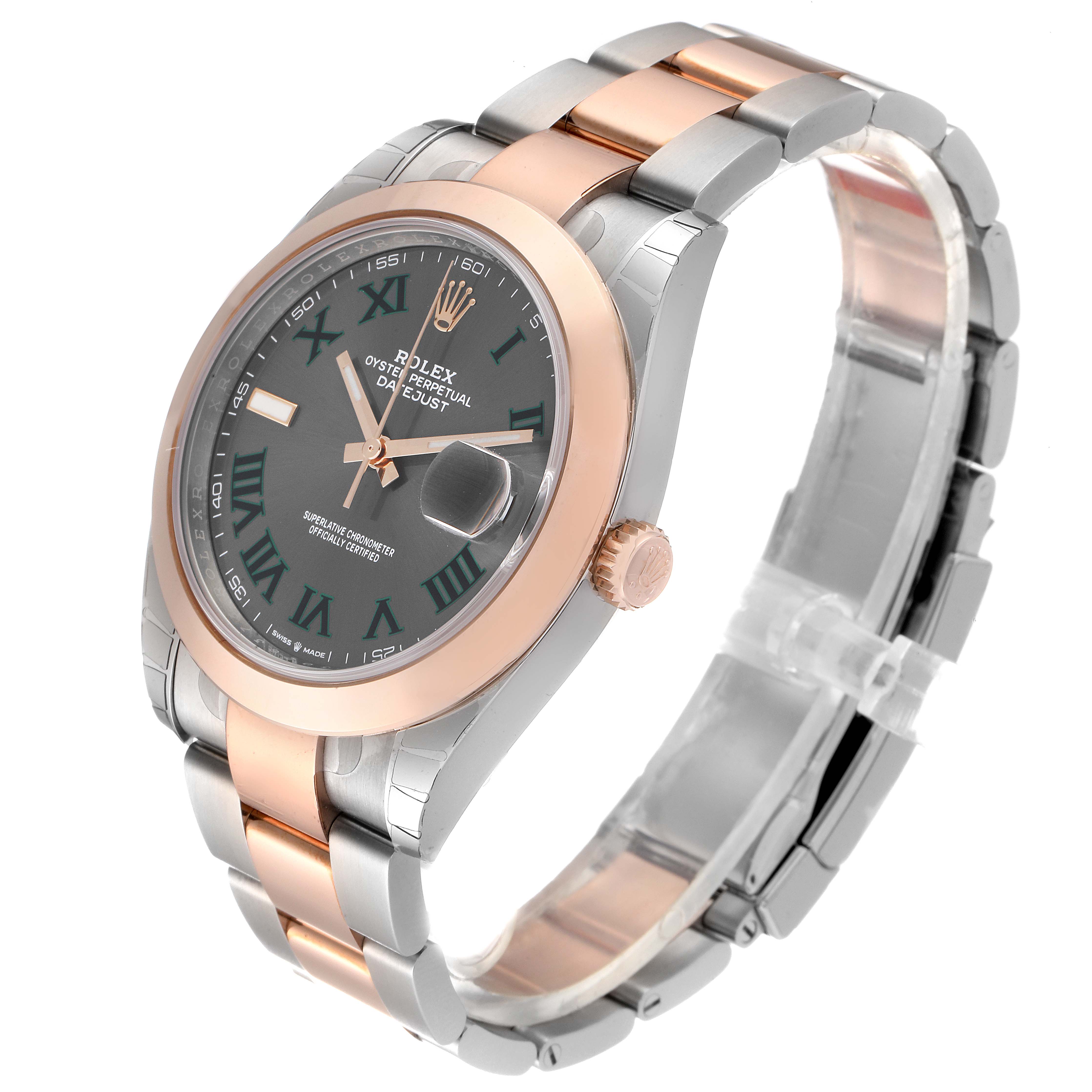 rolex datejust 41 rose gold price