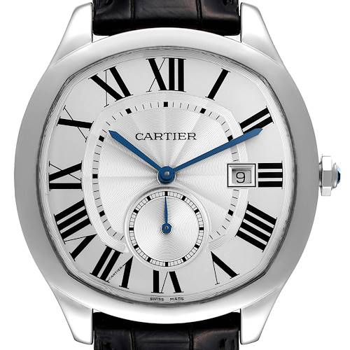 Photo of Cartier Drive Silver Dial Steel Mens Watch WSNM0004