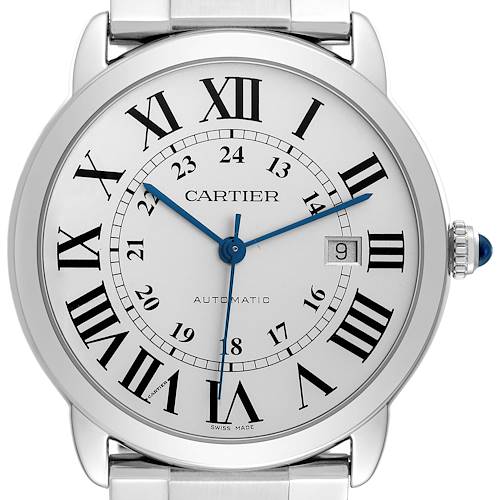 Photo of NOT FOR SALE Cartier Ronde Solo XL Silver Dial Automatic Steel Mens Watch W6701011 PARTIAL PAYMENT