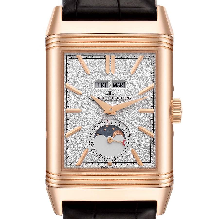 NOT FOR SALE Jaeger LeCoultre Reverso Tribute Rose Gold Mens Watch