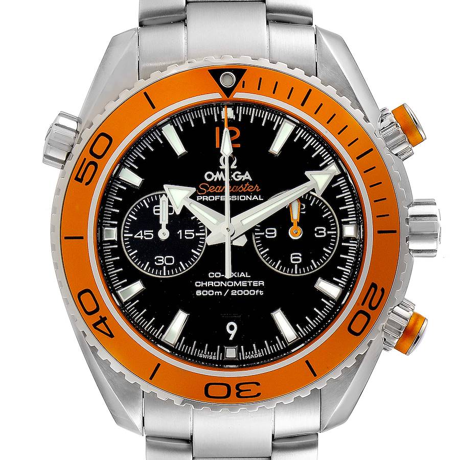 Omega Seamaster Planet Ocean Chrono 600M Watch 232.30.46.51.01.002 Box Card SwissWatchExpo