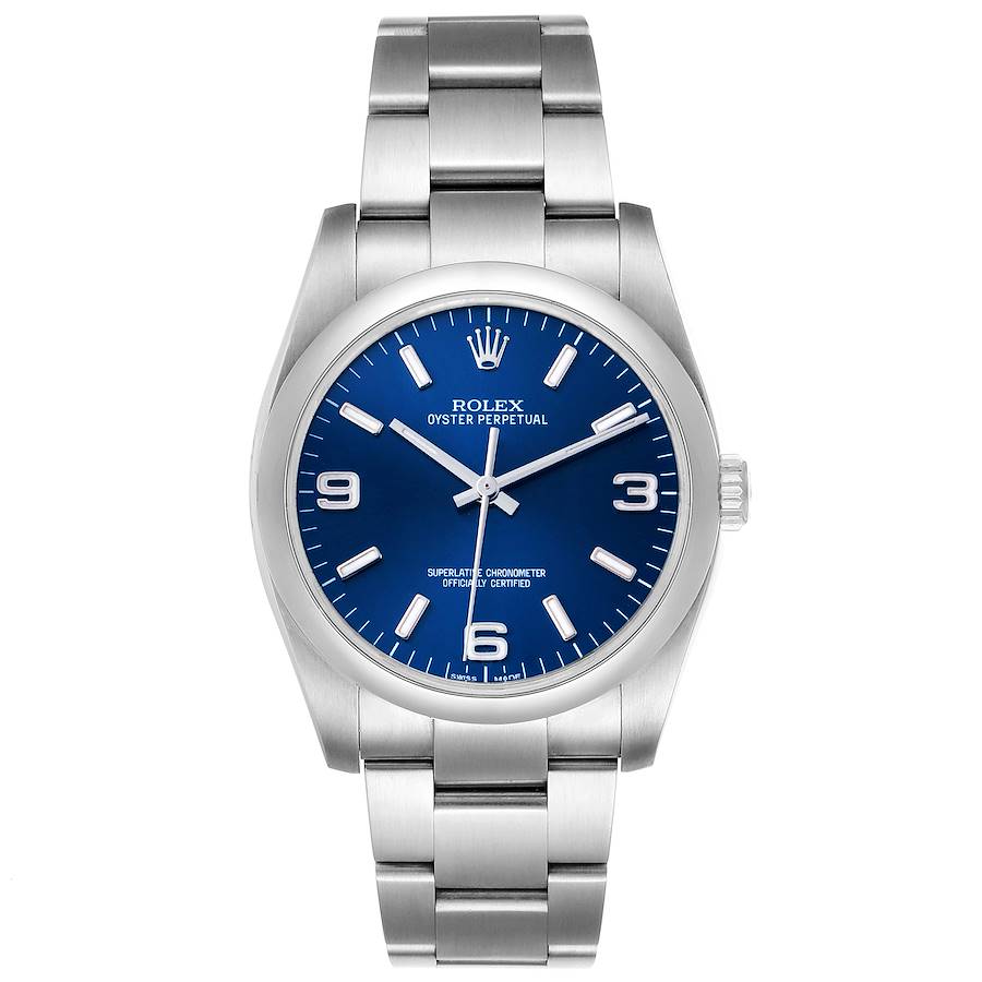 Rolex 116000 blue dial sale