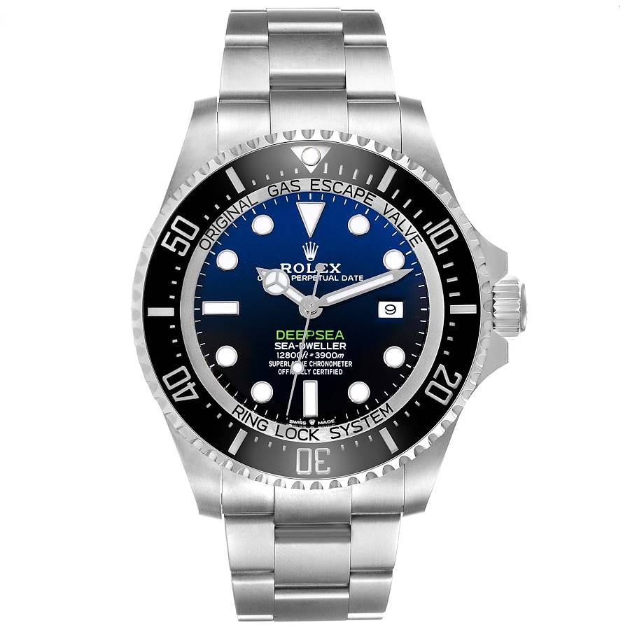 Rolex Seadweller Deepsea 44 Cameron D-Blue Steel Mens Watch 126660 Box Card SwissWatchExpo