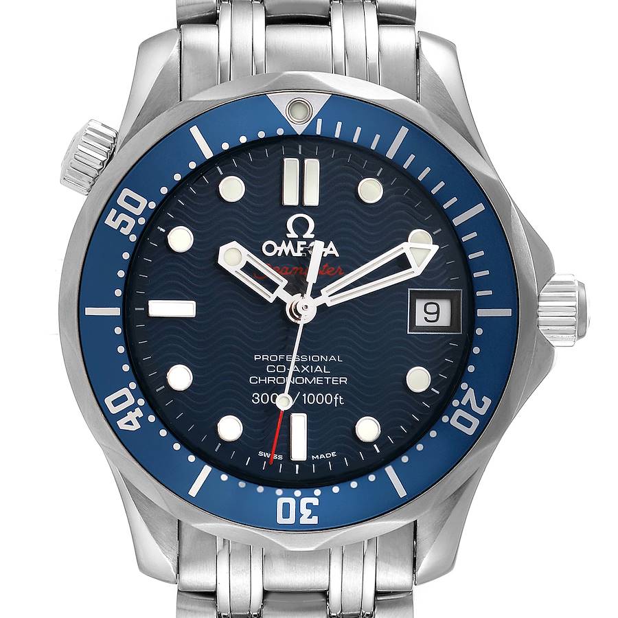 Omega Seamaster Midsize 36mm Co-Axial Steel Mens Watch 2222.80.00 Box Card SwissWatchExpo