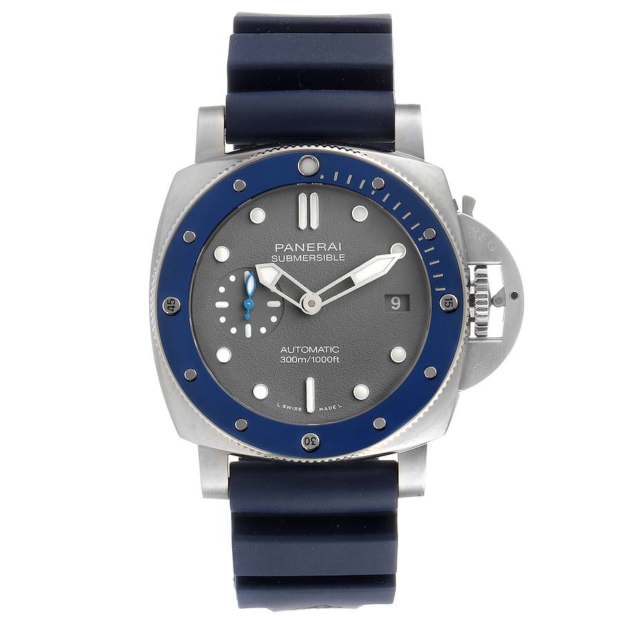 NOT FOR SALE Panerai Luminor Submersible Grey Dial Steel Mens