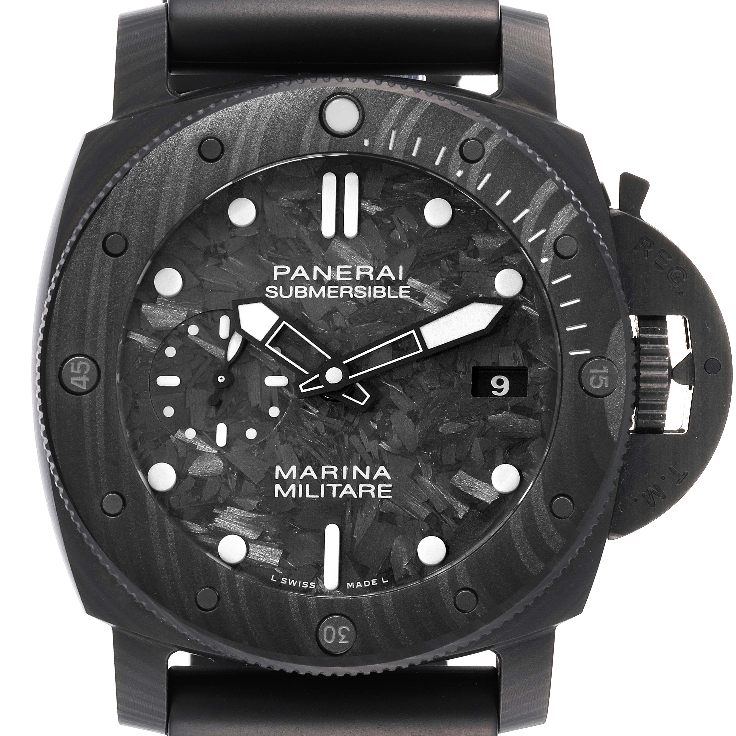Introducing The Panerai Luminor Marina Carbotech Blu Notte PAM01664 Watch –  WristReview.com – Featuring Watch Reviews, Critiques, Reports & News
