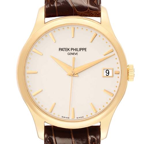 Photo of Patek Philippe Calatrava Hunter Case Yellow Gold Mens Watch 5227 5227J