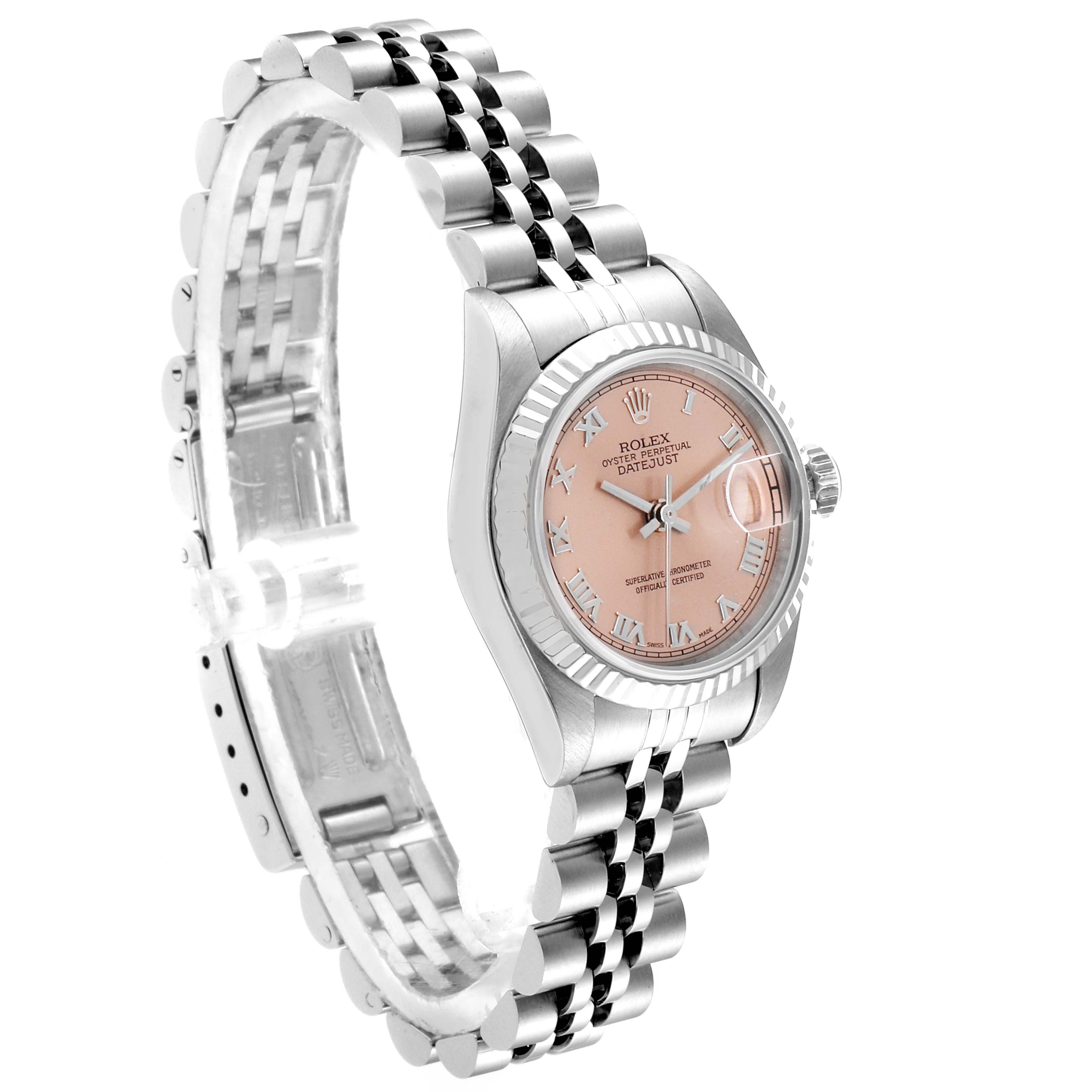 rolex datejust salmon