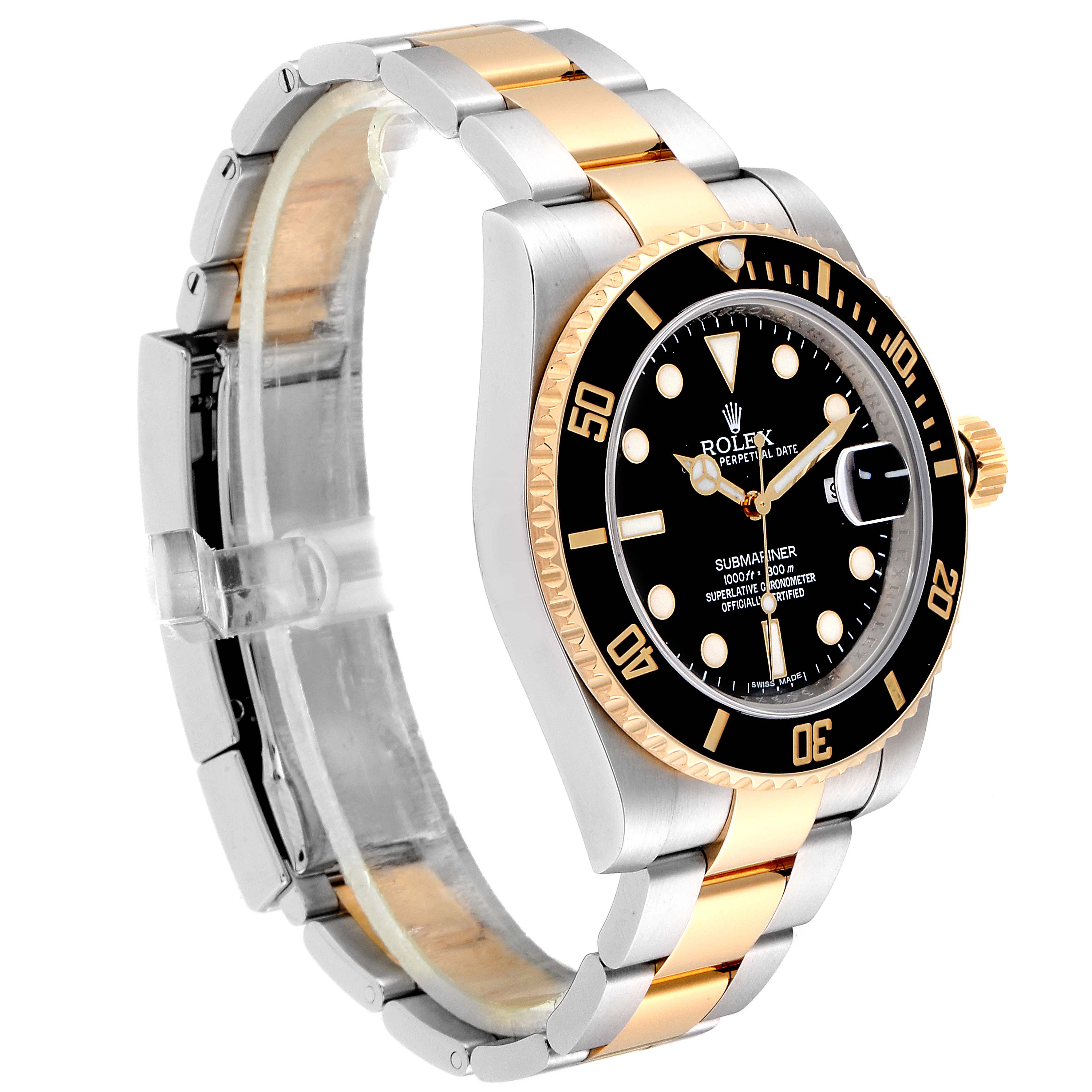 rolex steel gold submariner