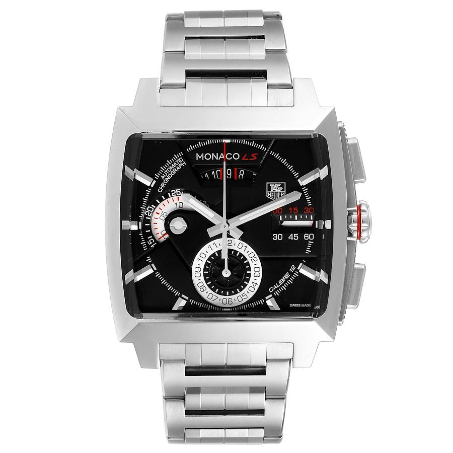 Tag Heuer Monaco LS Chronograph Steel Mens Watch CAL2110 | SwissWatchExpo