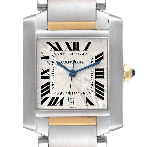 Photo of NOT FOR SALE Cartier Tank Francaise Large Automatic Steel Yellow Gold Mens Watch W51005Q4 (Partial Payment)