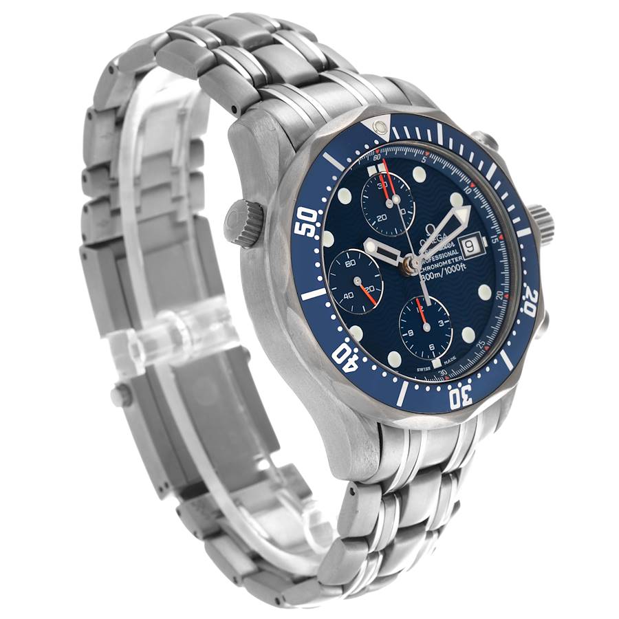 時計 Omega Seamaster TITANE OMEGA Minus 188 Days Seamaster Aqua Terra Chronograph