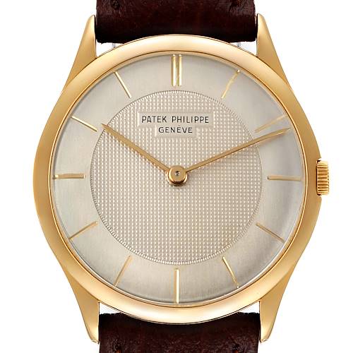Photo of Patek Philippe Calatrava Yellow Gold Vintage Mens Watch 2507