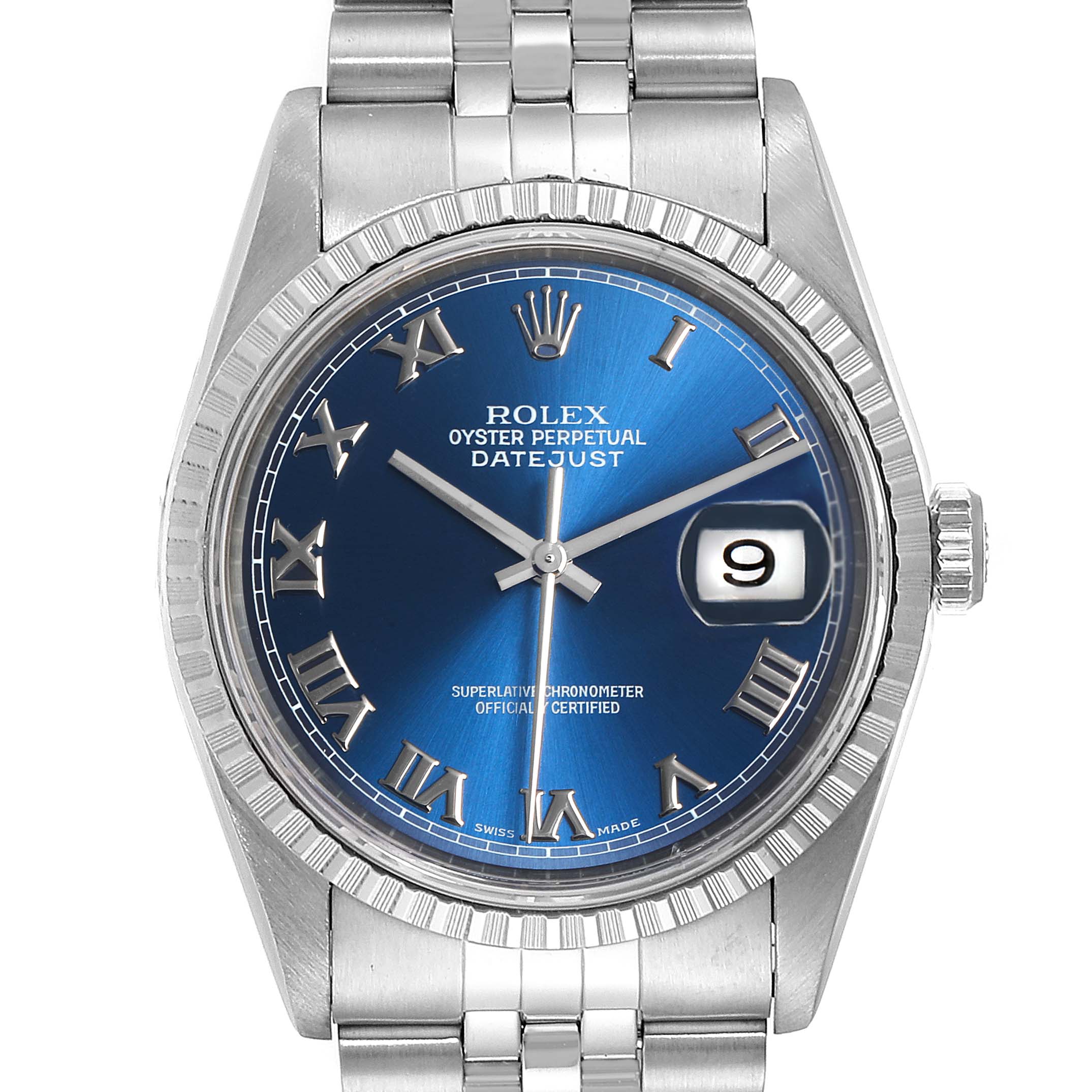 datejust blue roman