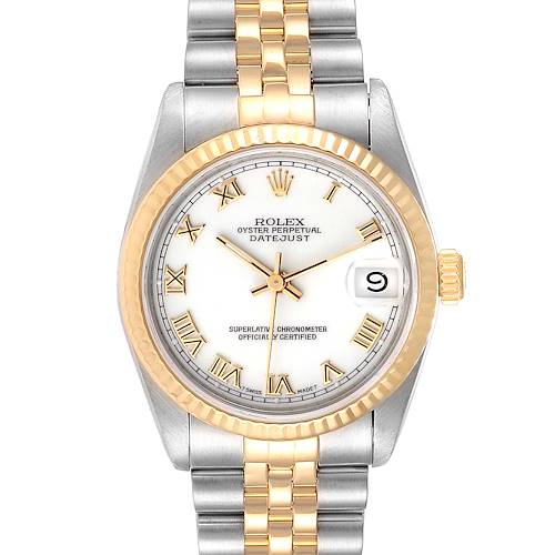 Photo of Rolex Datejust Midsize 31 Steel Yellow Gold Ladies Watch 68273 Box