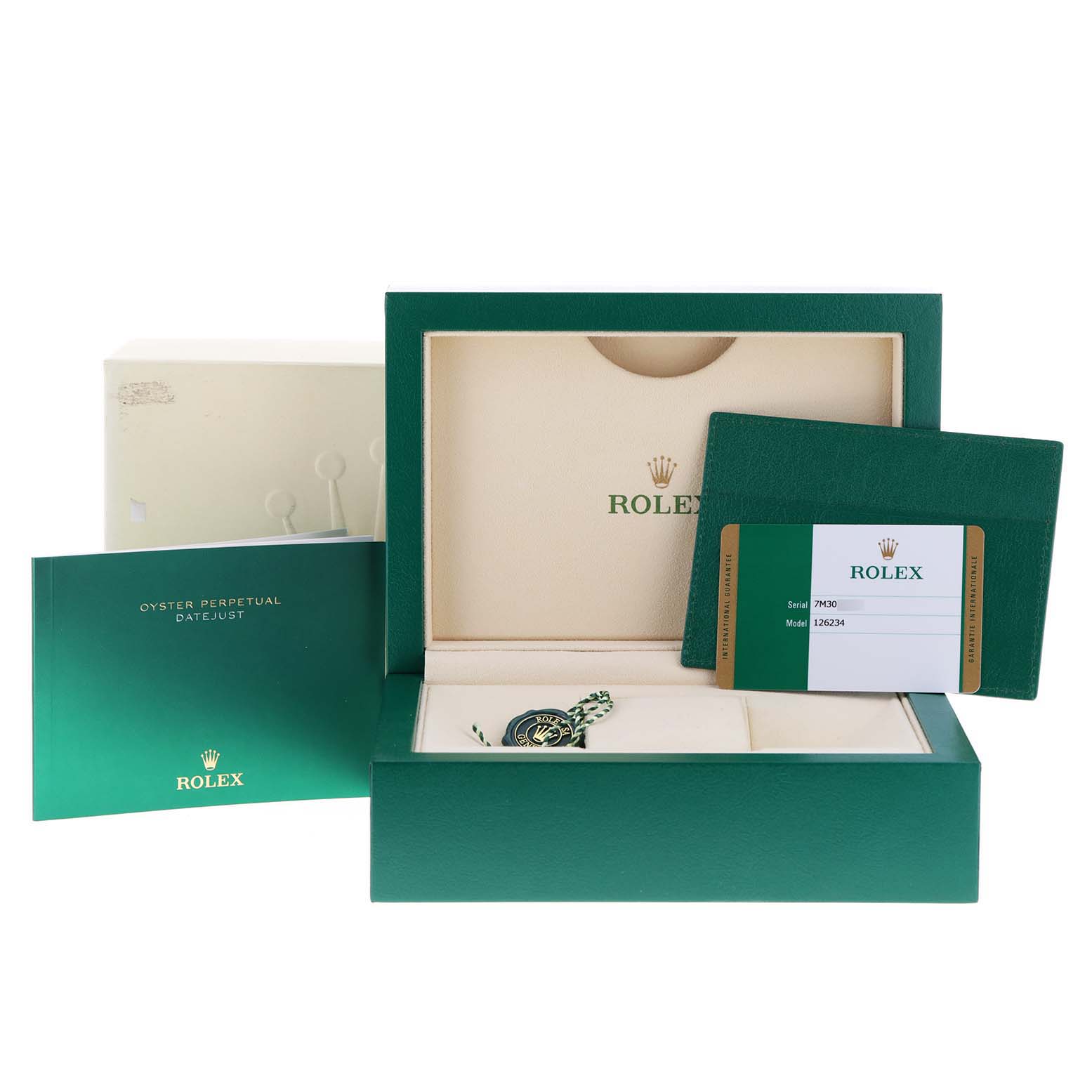 ROLEX 箱 Rolex Datejust Stainless Steel 126234 | Stock 34652