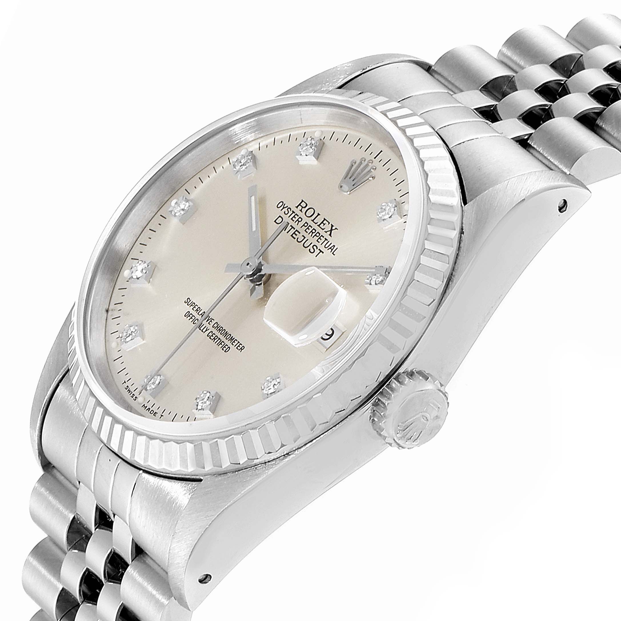 gold and silver datejust