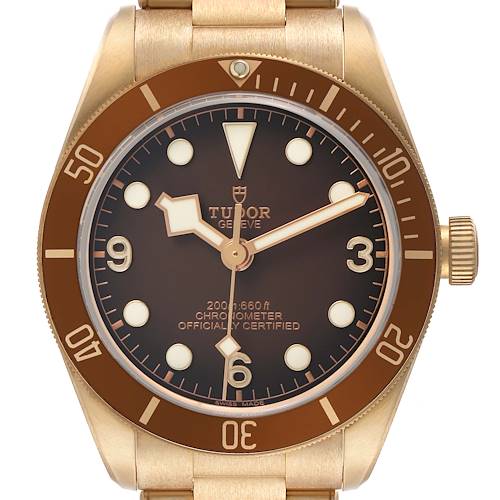 Photo of Tudor Heritage Black Bay Fifty Eight Brown Dial Bronze Mens Watch 79012 Unworn