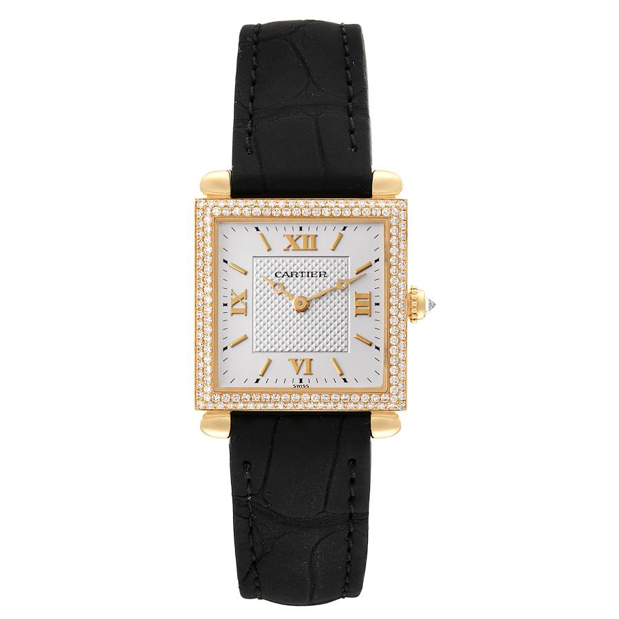 Cartier Tank Obus Yellow Gold WB800351 | SwissWatchExpo display picture 2