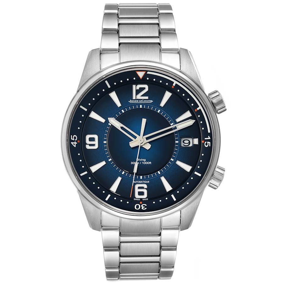 Jaeger Lecoultre Polaris Mariner Date Steel Mens Watch Q9068180