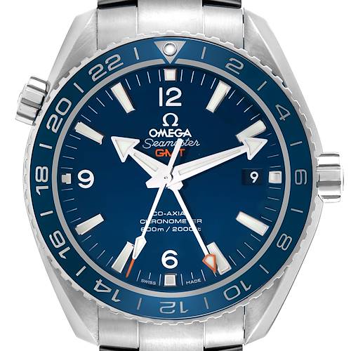 Photo of Omega Seamaster Planet Ocean GMT Titanium Watch 232.90.44.22.03.001 Box Card
