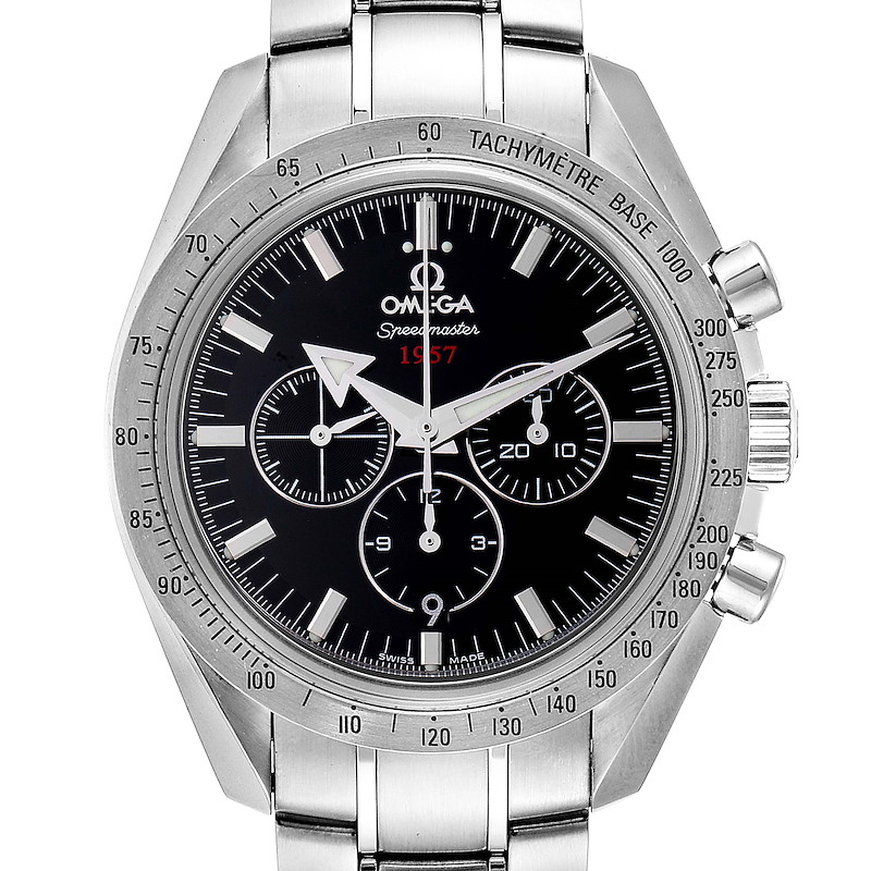 Omega Speedmaster Broad Arrow 1957 Watch 321.10.42.50.01.001 Box Card SwissWatchExpo