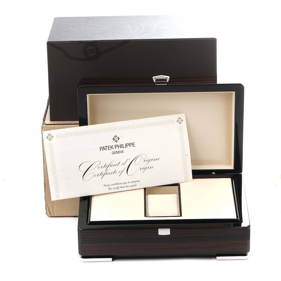 PATEK PHILIPPE 時計用ボックス Patek Philippe Dark Brown Leather Watch Case | Luxury Travel