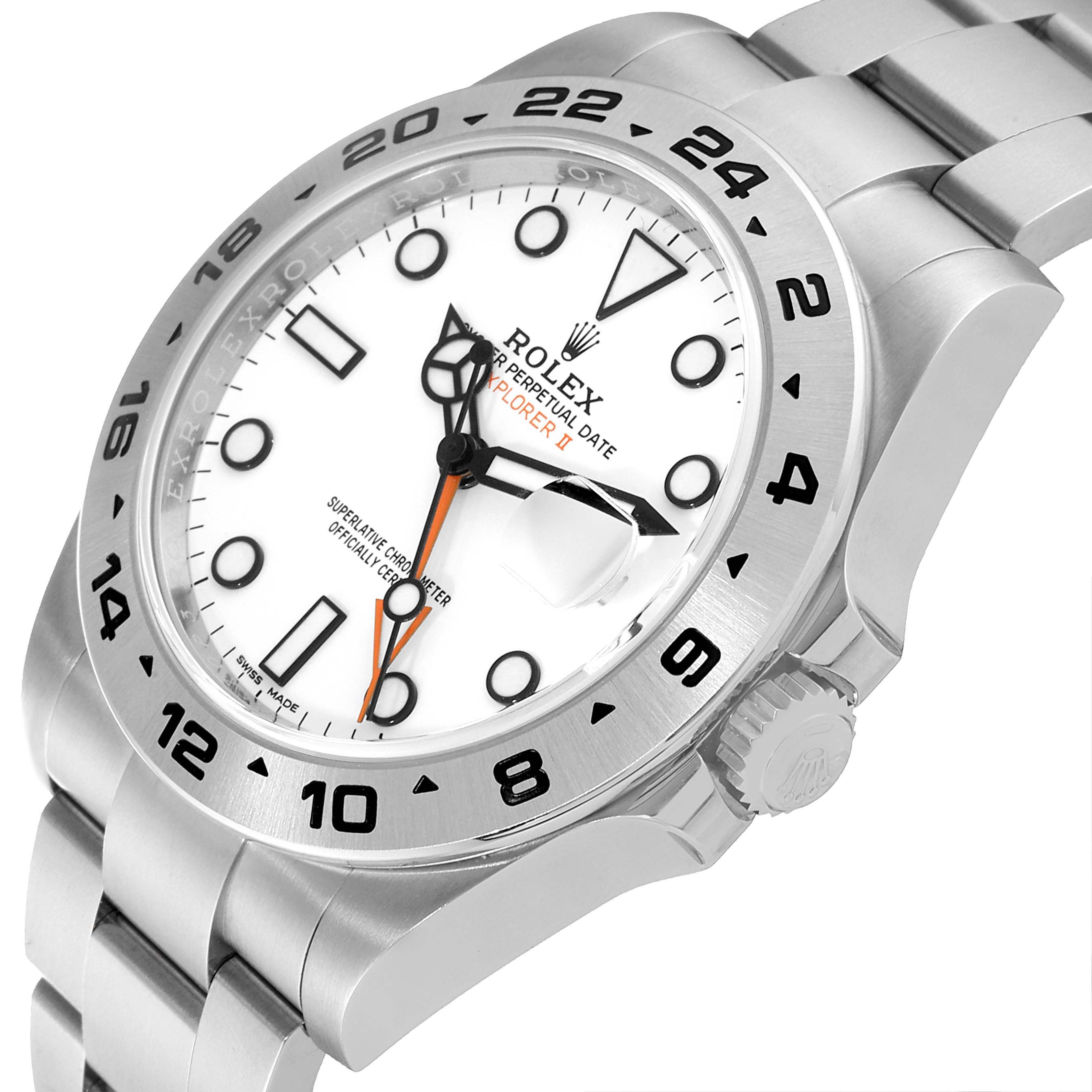 The image shows a close-up angle of a Rolex Explorer 216570 Men's Stainless Steel White Dial 216570 Men's Stainless Steel White Dial watch, highlighting its dial, bezel, crown, and bracelet.