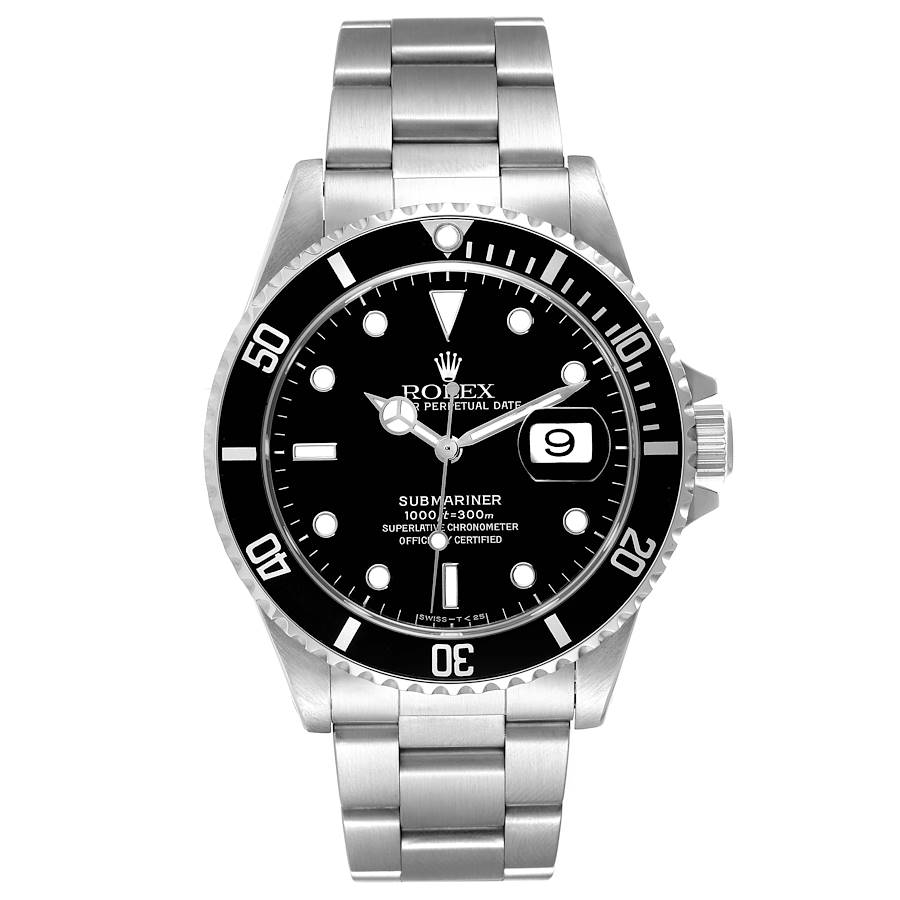 Rolex submariner date outlet black price