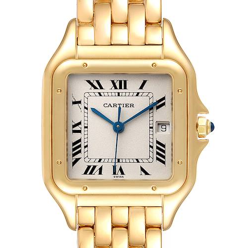 Photo of Cartier Panthere Large 18k Yellow Gold Unisex Watch W2501489 Box Papers