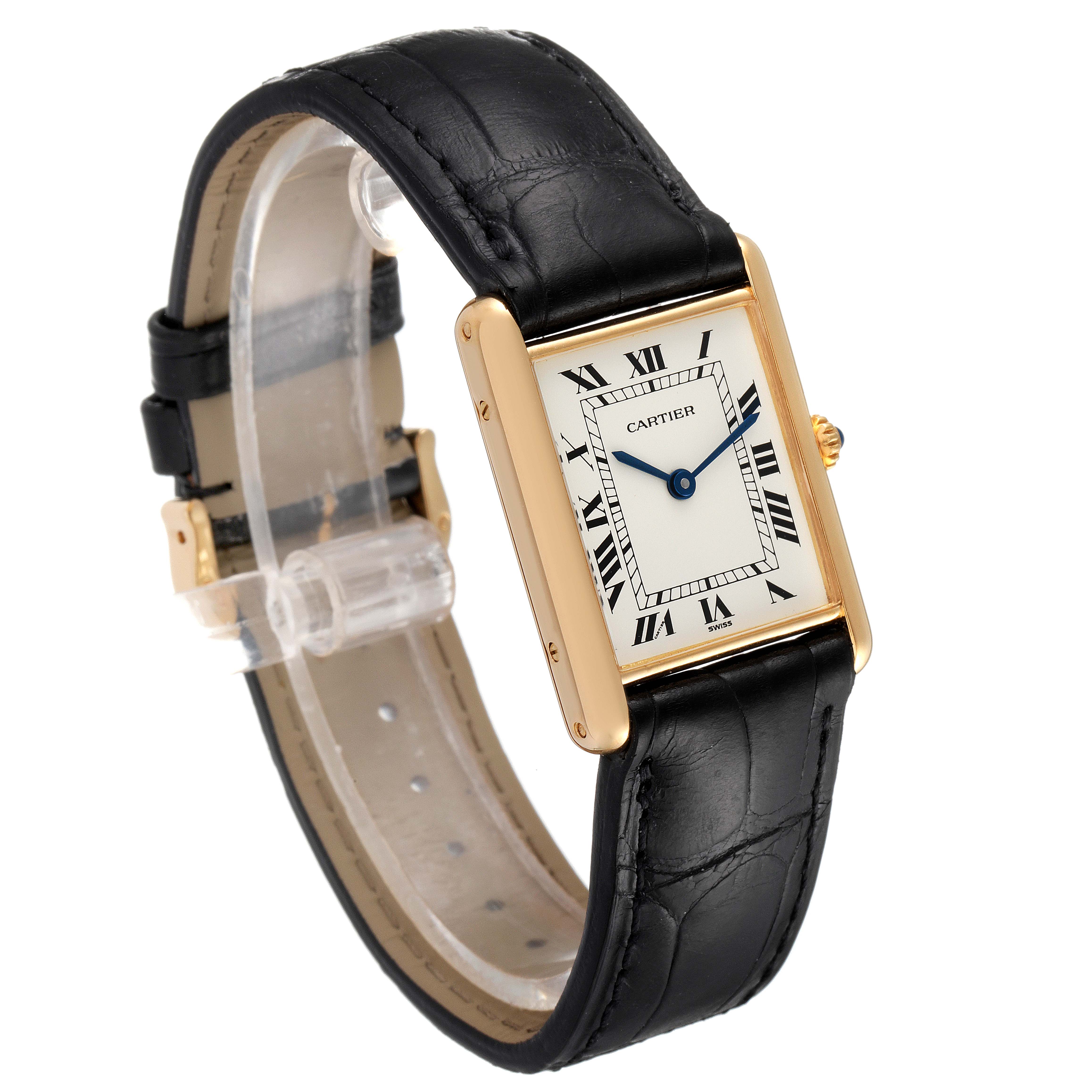 Cartier Tank Classic Yellow Gold | Stock 34245 | SwissWatchExpo