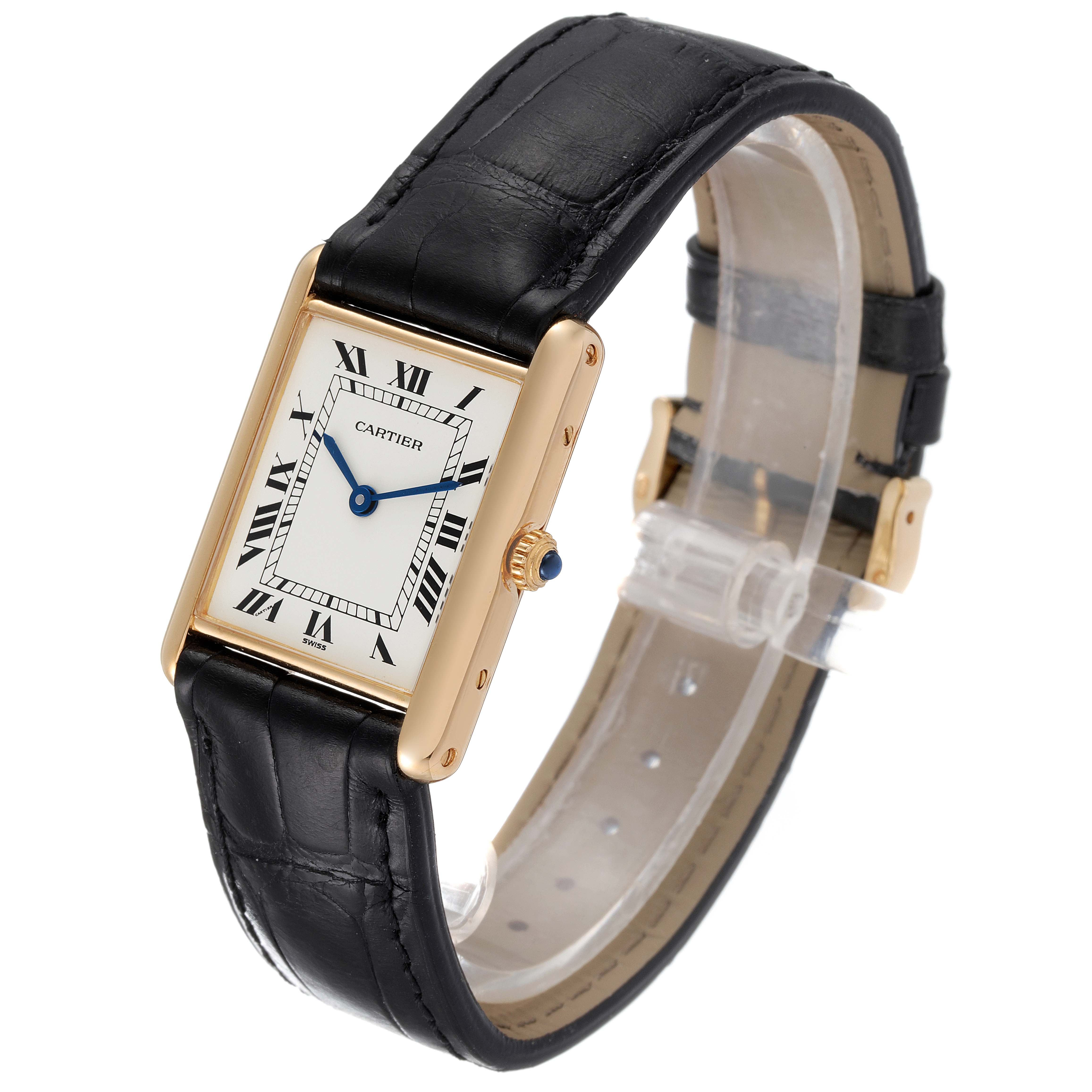 Cartier Tank Classic Yellow Gold | Stock 34245 | SwissWatchExpo