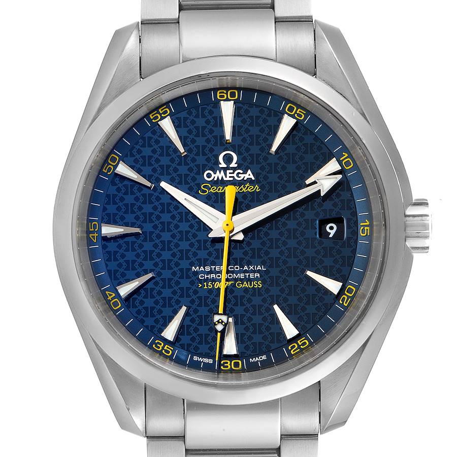 Omega Seamaster Aqua Terra Spectre Bond Watch 231.10.42.21.03.004 Box Card SwissWatchExpo