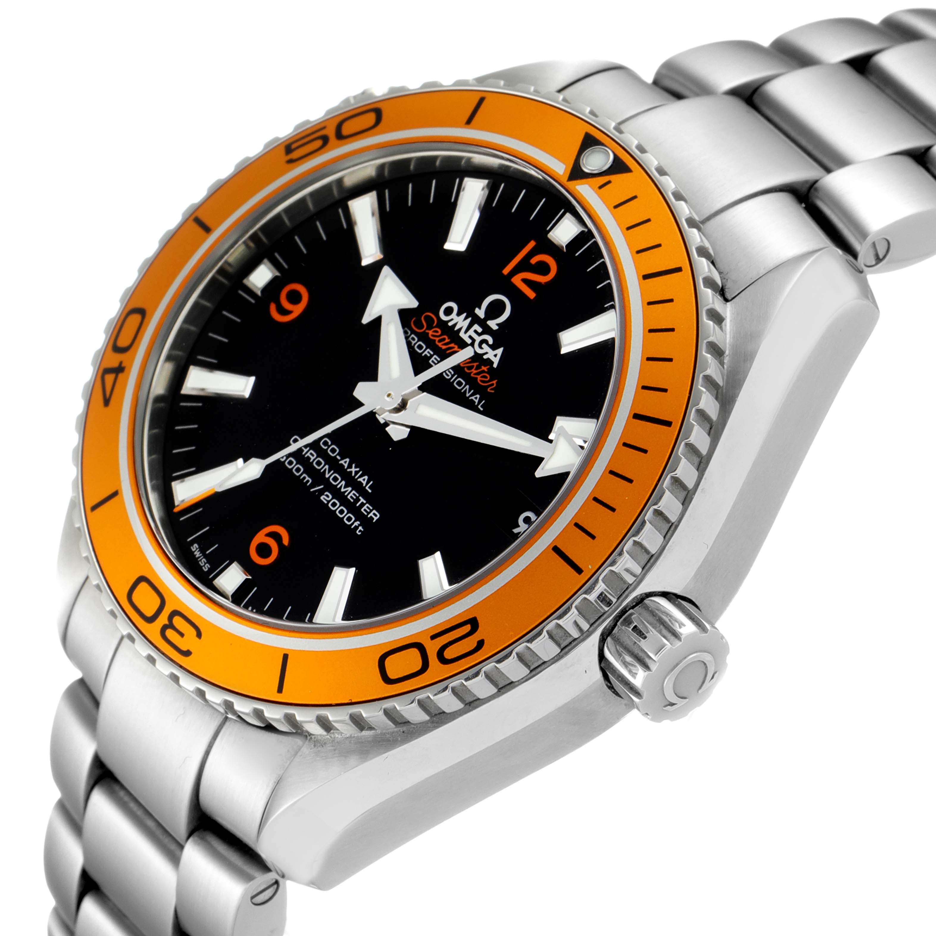 Omega Seamaster Planet Ocean Orange Bezel Watch 232.30.42.21.01.002 ...