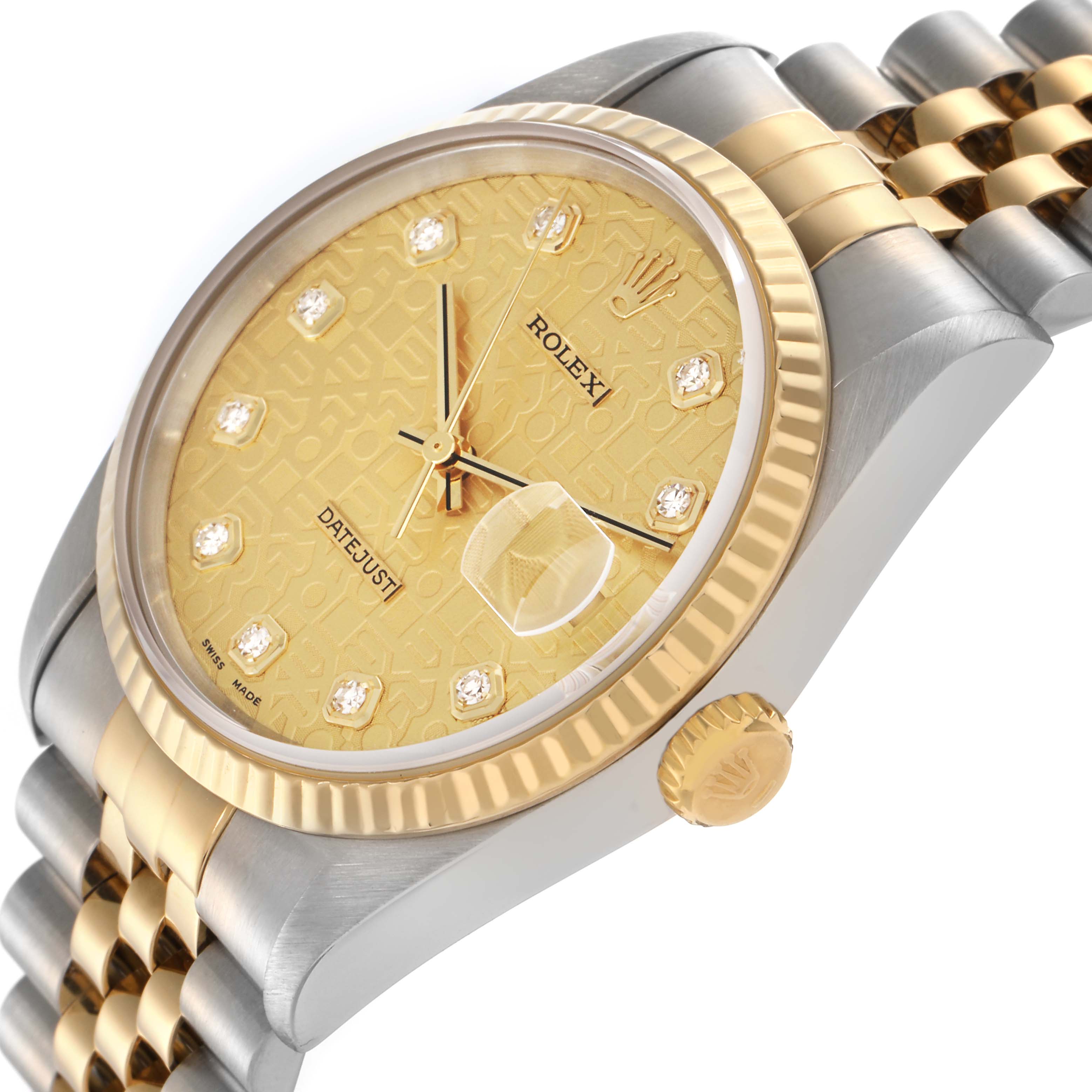 EMPORIO ARMANI 2点セット Rolex Datejust Steel and Gold (two tone) 16233 | Stock 20616
