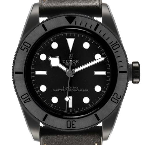 Photo of Tudor Black Bay Ceramic Mens Watch 79210 Box Card