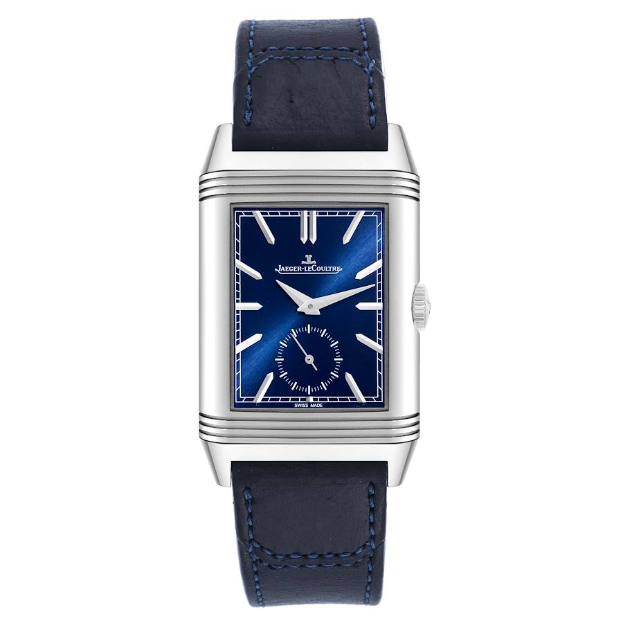 Jaeger LeCoultre Reverso Tribute Duoface Day Night Watch 215.8.D4 Q3988482 Box C SwissWatchExpo