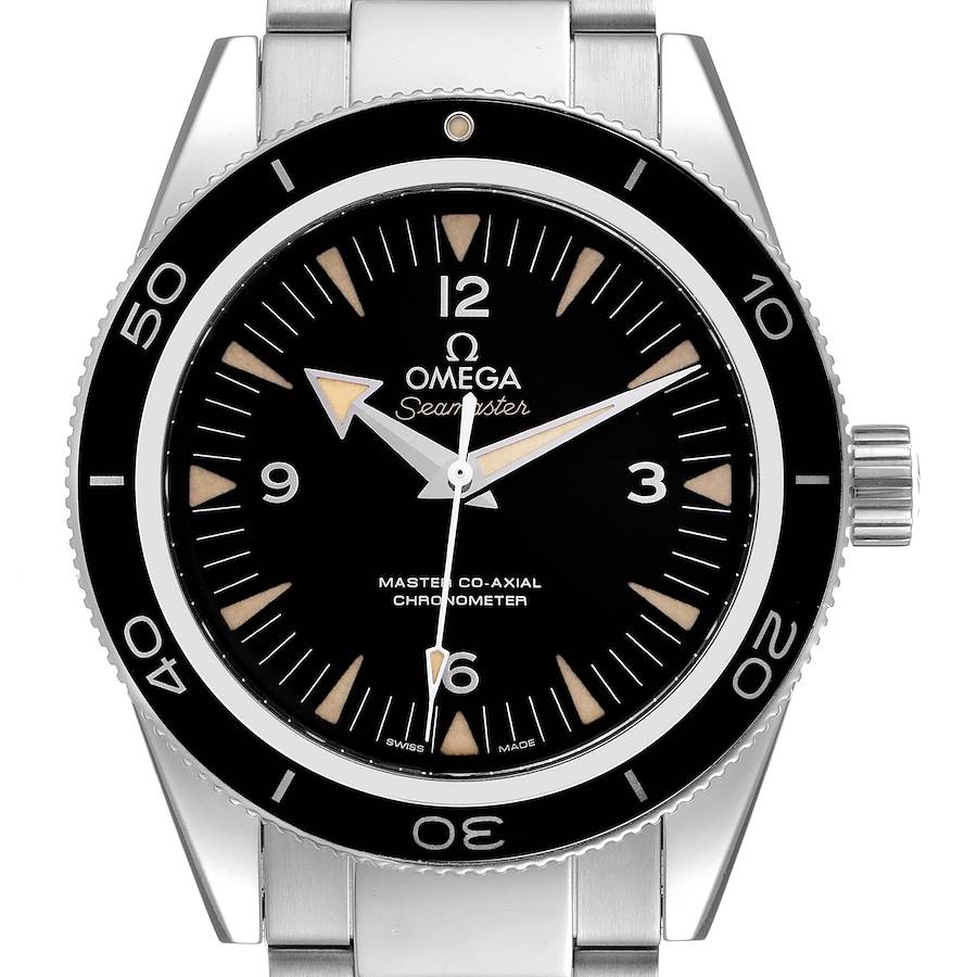 Omega Seamaster 300 Master Co-Axial Steel Mens Watch 233.30.41.21.01.001 SwissWatchExpo