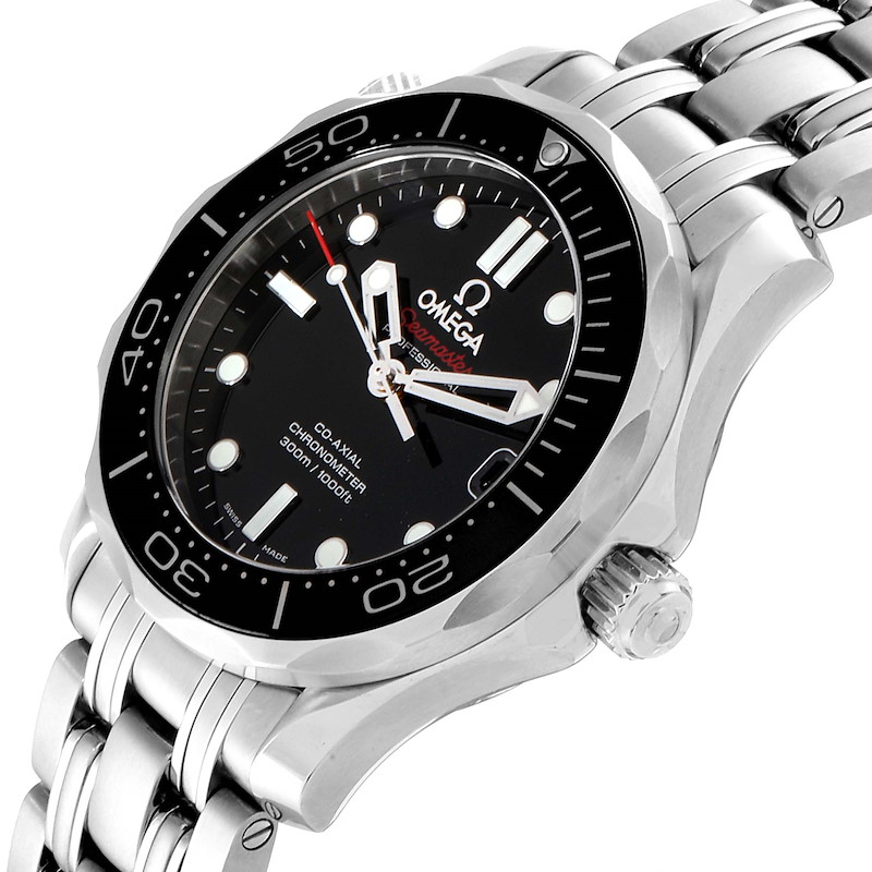 Omega Seamaster 300M Midsize Watch 212.30.36.20.01.002 Box Card ...