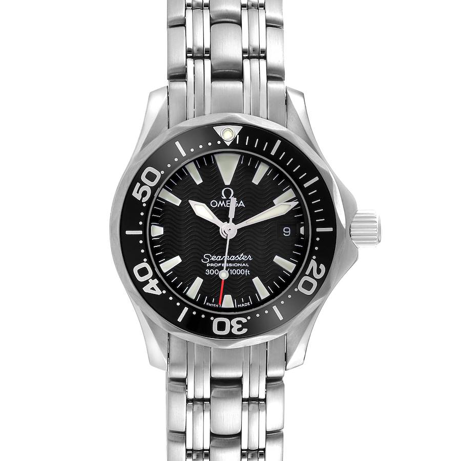 Omega Seamaster Diver 300M Quartz 28mm Steel Ladies Watch 2282.50.00 SwissWatchExpo