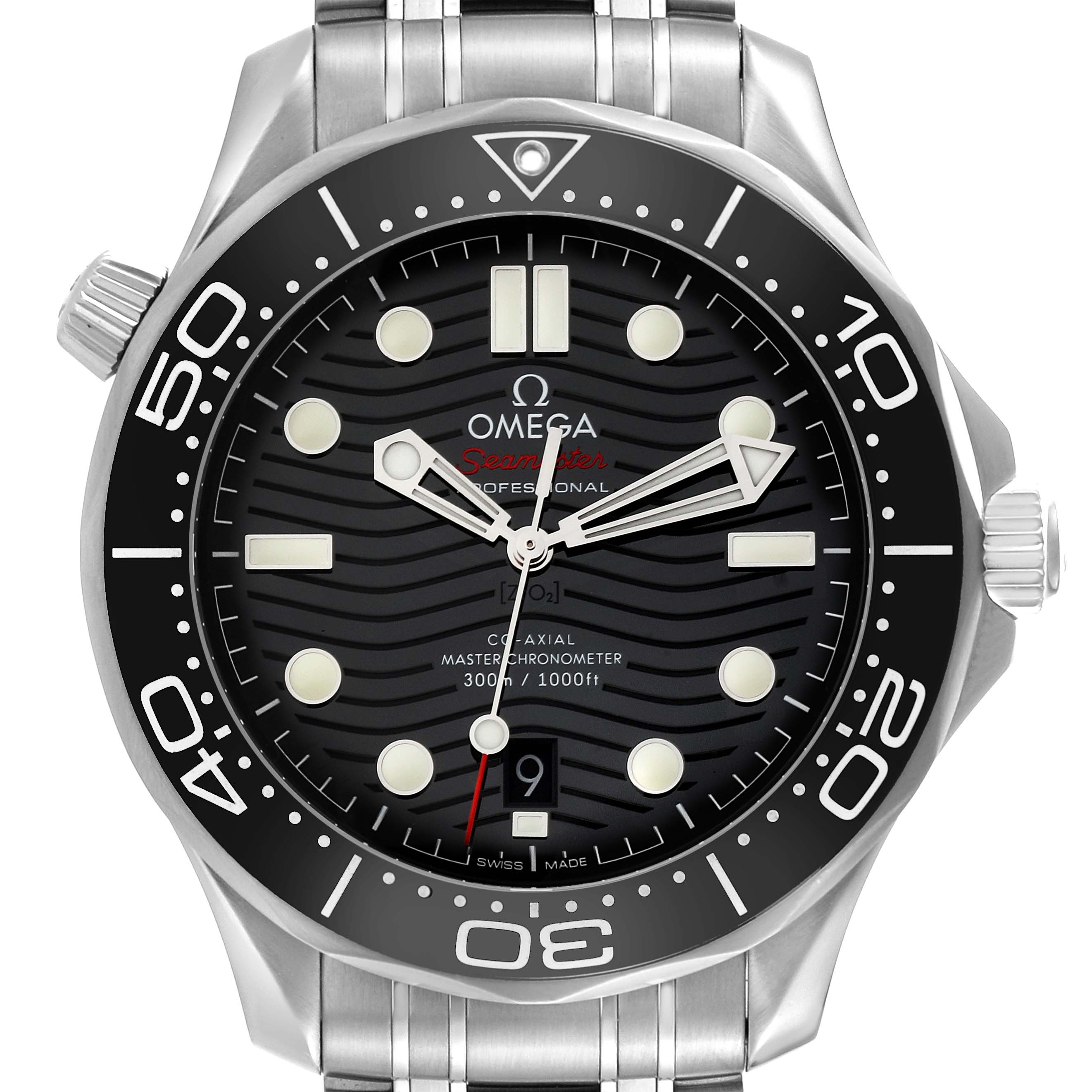 Omega Seamaster Diver 300M Steel Mens Watch 210.30.42.20.01.001 Box ...