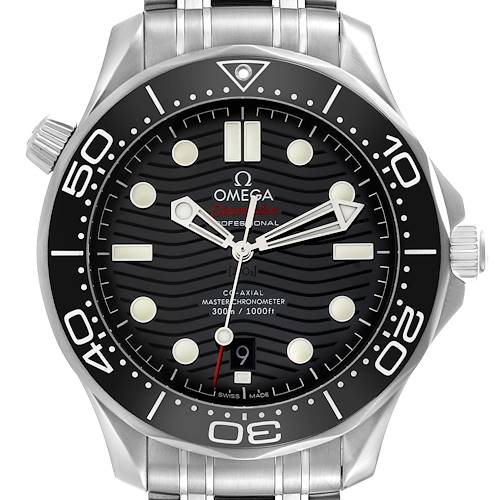 Photo of Omega Seamaster Diver 300M Steel Mens Watch 210.30.42.20.01.001 Box Card