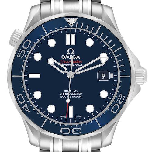 Photo of Omega Seamaster Diver 300M Steel Mens Watch 212.30.41.20.03.001 Card